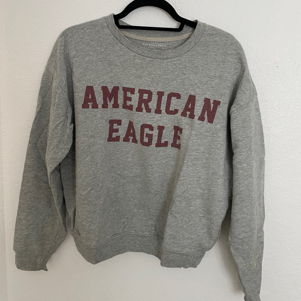 American Eagle Grey Sweatshirt